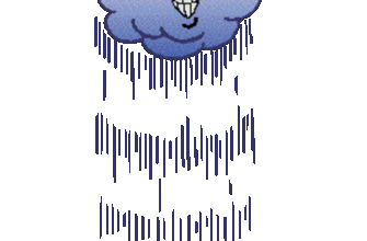 Рисунок дождя. Красивые гиф анимации про дождь.
